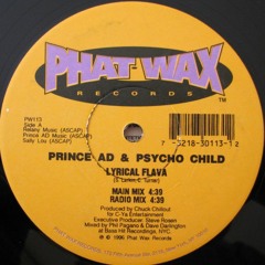 Prince AD & Psycho Child – Lyrical Flava (Radio Mix)
