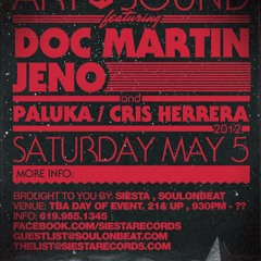 Doc Martin Live @ Art of Sound San Diego - 5-5-2012