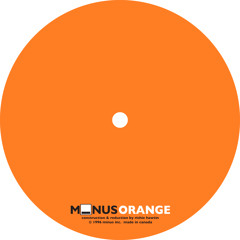 Richie Hawtin: Orange/Minus (1) (1999) MINUSORANGE