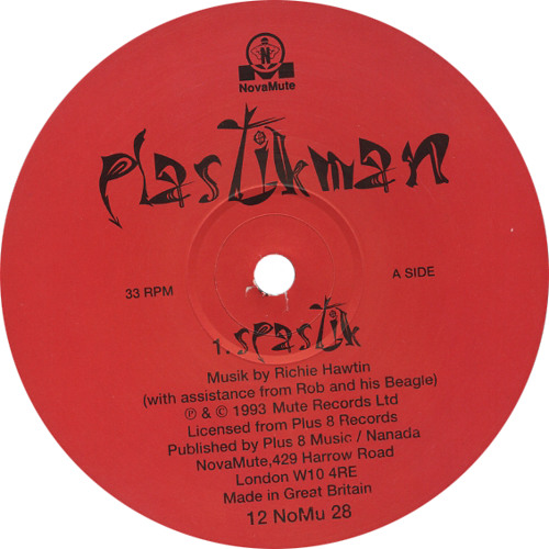 Plastikman: Spastik (1993) NOMU28