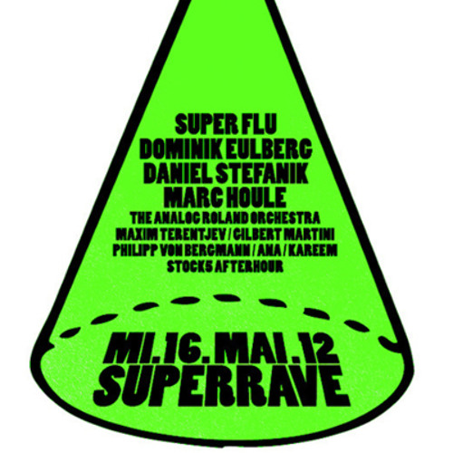 Super Flu @ Superrave München (live drums by Ole Biege)