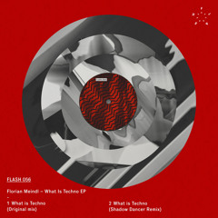 FLORIAN MEINDL // What Is Techno (SHADOW DANCER Remix) // (FLASH RECORDINGS, 2012) *Preview*