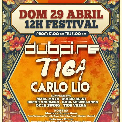 Dubfire & Carlo Lio Live @ elrow happy sundays 1/2