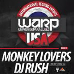 Monkeylovers @ Warp! USA Guest DJ: DJ Rush