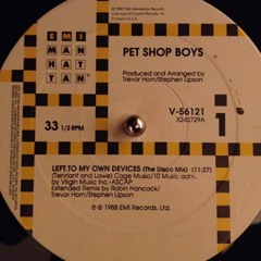 1988 Introspective Pet Shop Boys