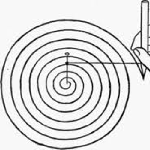 Как нарисовать спираль на бумаге