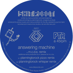 Shit Robot - Answer Machine - (Planningtorock pizzo remix)