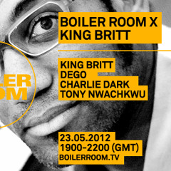 King Britt in the Boiler Room