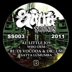 Vocoda & Dr...um - Satta Lumumba (Satta Sounds 12")