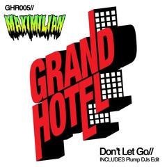 Submo - Don't Let Go (Original Mix) GHR005