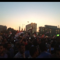 The sounds of #Tahrir Square right now.  Deafening.  at Tahrir Square