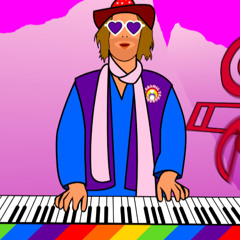 Kosmic Troubadour (Azure Starman cartoon Mix)