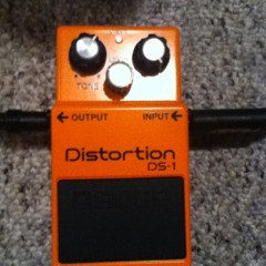 Basket Case Cover with BOSS DS-1 Distortion pedal at Columbus