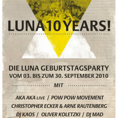 4Takte & Der kleine Kiel - 10 Years Lunaclub - intro