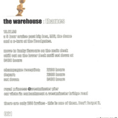 the warehouse:thames 99