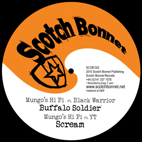 SCOB020 B1 Mungo's Hi Fi ft Black Warrior-Buffalo Soldier