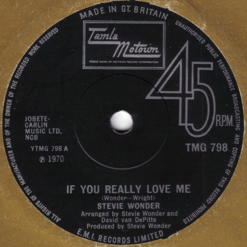 Stevie Wonder - If You Really Love Me [Honest Lee Re-Edit]