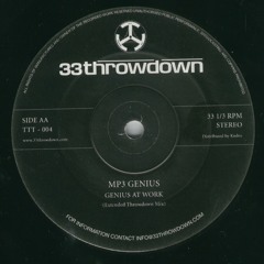 MP3 Genius-Genius At Work-Extended Throwdown Mix