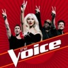 Christina Aguilera Adam Levine Blake Shelton Ceelo Green - Crazy Live in The Voice 1