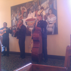 "Sabor a mi" by the mariachis at Mijares Mexican Restaurant