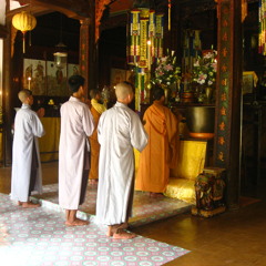 Buddhist Temple Chants, Hue, Vietnam