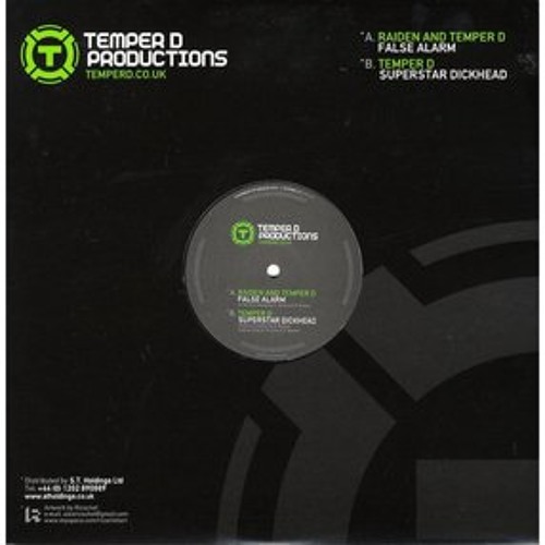 Temper D - Superstar Dickhead (Temper D Productions 001)