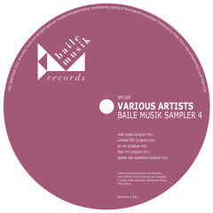 People Ask The Question w/ Matias De Ferrari - [Baile Musik]