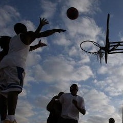 Friends Happy Time (Great B-Ball Weather)