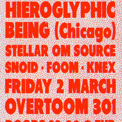 Hieroglyphic Being at Club 4 Reel 02/03/2012