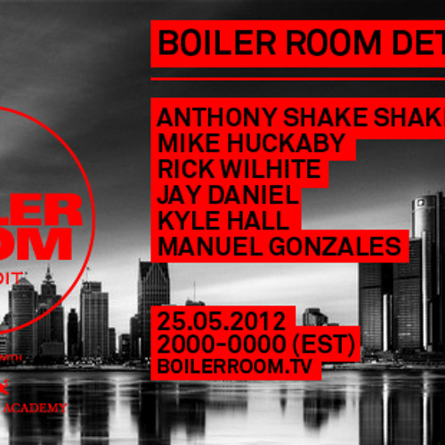 Stream Manuel Gonzales 30 min Boiler Room Detroit DJ Set by Boiler Room