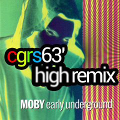 Moby - Drug Fits The Face [cgrs63' High Remix]