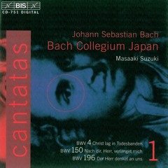 Johann Sebastian Bach / Cantata 'Nach dir, Herr, verlanget mich' / IV. Leite mich... (fragment)