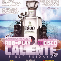 Caliente First Friday July 2012 (12 min Merengue vs. House Mix)