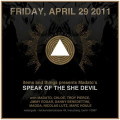 2011-04-09 Madato (live) @ Watergate Berlin