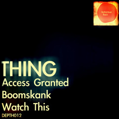 Thing - Watch This (Depthwise Music 012) OUT NOW ! ! !