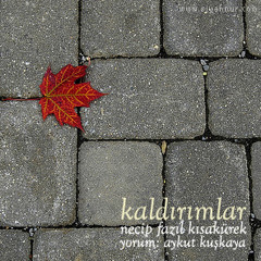 Kaldırımlar II - Aykut Kuşkaya (söz:Necip Fazıl Kısakürek)