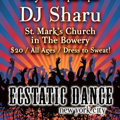 Ecstatic Dance NYC w/Sharu