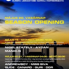 Nigel Stately & Manic N & Aydan - Live @ Coronita Club Budapest Coronita Summer 2012.05.19.