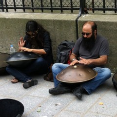 Ouside Notre Dame at Notre Dame, paris, france