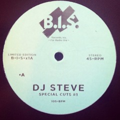 DJ Steve - Special Cuts #1 - B.I.S. Records, Inc. Limited Edition.
