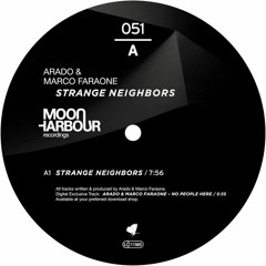 Arado - Marco Faraone /Strange Neighbors - Moonharbour Recordings