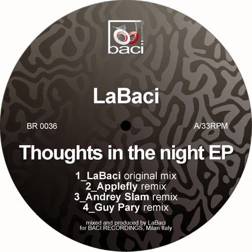 LaBaci - Thoughts in the night EP - BR0036 Baci Recordings