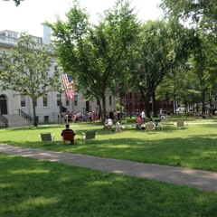 ليش نأجز في الصيف ؟؟  at Harvard Yard