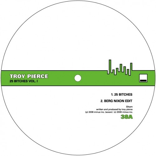 MINUS38 Troy Pierce - 25 Bitches :: 04. 25 Bitches (Berg Nixon ZigZag Remix)