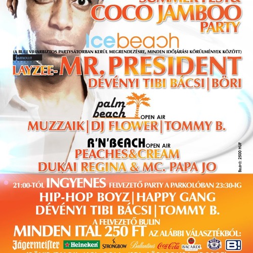 Tommy B. & Dj Flower & Muzzaik - Live @ PalmBeach Summer Fest 2012.06.30.