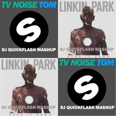 Linkin Park vs TV Noise - Burn It Down, Tom (DJ Quickflash Mashup) - Free Download