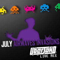 Uberjakd "July Airwaves Invasions Mix" *FREE DOWNLOAD*