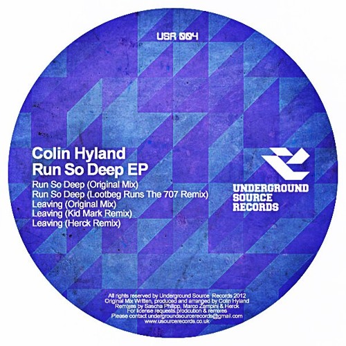 Colin Hyland - Leaving [Underground Source Rec]