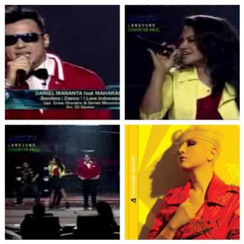 VJ Daniel, Maharasyi, Delizious Devina - Bendera / Dance I Love Indonesia