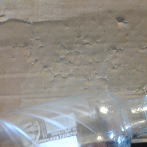 Bottle and a box at My house